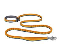 RUFFWEAR Roamer Bungee Dog Lead, Running Dog Leash, Extendable Dog Lead, Hand Held or Waist Worn Lightweight Adjustable Dog Rope, Premium Pet Accessories for Walks, 1.7-2.1m Long, Yellow Snow
