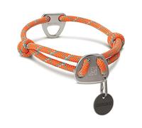 Ruffwear Rope Collar for Dogs, Large, Pumpkin Orange, Knot-a-Collar