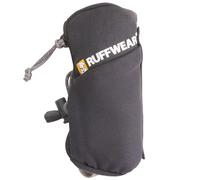 RUFFWEAR Stash Pouch Mini, Compact, Convenient Dog Poo Bag Storing And Dispensing System, Secures Full Pet Poo Bags, Small Lightweight Hands Free Dog Walking Bag, Basalt Gray, 12 x 5.7cm