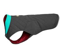 RUFFWEAR Stumptown Jacket, Overcoat for Dogs, Warm and Abrasion-resistant for Clear Cold Days, Twilight Gray, Large