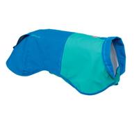 RUFFWEAR Sun Shower Rain Jacket, Lightweight Waterproof Raincoat for Dogs, XX-Small, Blue Dusk