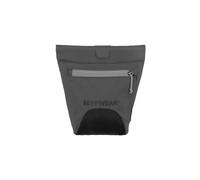 RUFFWEAR Treat Trader, Waterproof Dog Pouch with Waist Clip and Adjustable Belt, Hands-Free Dog Walking Bag for Quick Treat Access, Magnet Closure, Granite Gray