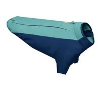 RUFFWEAR Undercoat Dog Water Jacket, Dog Wet Suit for Water-friendly Warmth, Comfortable, Amphibious Jacket for Land and Water with Formfitting Neoprene and Reflective Trim. Size S, Aurora Teal
