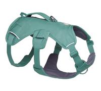 Ruffwear Web Master Dog Harness, Y-Front Dog Harness with Handle & Improved Buckle, Adjustable & Lightweight for Walks & Hikes, Anti Escape, No Pull, Breathable & Comfy, River Rock Green, XX-Small