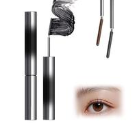 RUFJXKCHD Metal Mascara, Super Thick And Long Mascara Without Smudging, Long-Lasting Lift, Waterproof Bristleless, Metal Rod Mascara