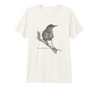 Rufous Night Heron Beautiful Wild Bird Ornithology Premium T-Shirt