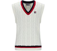 Rufus Cable Knit Vest - Gardenia M