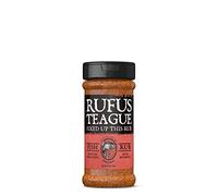 Rufus Teague Fish Rub 193g - Zesty Herbal BBQ Seasoning for Fish & Seafood - Lightly Smoky with Citrus - Ideal for Grill, Pan & Smoker