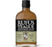 Rufus Teague KC Gold Mustard BBQ Sauce 403g - Smoky Mustard BBQ Sauce with Honey & Spices - For Pulled Pork, Burgers & Ribs - Grill Gift