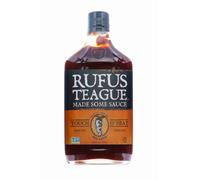 Rufus Teague Touch O’ Heat BBQ Sauce 432g - Sweet & Spicy BBQSauce with Smoke - For Burgers, Ribs & BBQ - Gift for Men, BBQ-Sauce Set