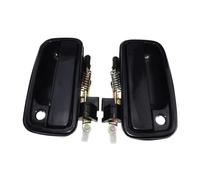 Rufutle Auto Exterior Door Handle for Toyota Tacoma 2.7L 3.4L 1995-2004, Chrome/Black Left or Right Outside Door Handle