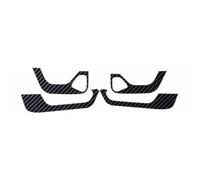 Rufutle Car Door Anti Kick Pad for Citroen C5 Aircross 2018-2024, Car Door Anti Kick Film Anti-scratch Carbon Fiber Look Stickers Accessories