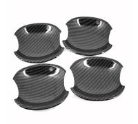 Rufutle Car Door Handle Cover for Ford Mustang 2005-2011, ABS Chrome Carbon Fiber Car Door Handle Cover Sticker Decal