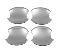 Rufutle Car Door Handle Cover for Pilot 2009-2014, ABS Glossy Black Chrome Car Door Handle Cover Decor Trim