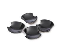 Rufutle Car Door Handle Cover for Pilot 2009-2014, ABS Glossy Black Chrome Car Door Handle Cover Decor Trim