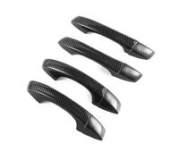 Rufutle Car Door Handle Cover for VW TAOS 2021-2023, ABS Carbon Fiber Chrome Car Side Door Handle Cover Trim Sticker