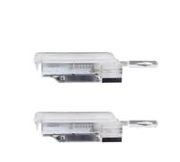 Rufutle Car Trunk Light for Peugeot 1007 2004-2009/206 1998-2010/207 2006, 1/2PCS Trunk Cargo Lamp Footwell Under Door Glove Box Light