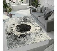 Rug 150x210 cm Faux Cashmere Splashed Ink Art Minimalist Abstract Modern 3D Print Anti-Slip Stain-Resistant Machine/Vacuum Washable Rugs for Living Room Hallway Heritage Home Under the Table Q-51
