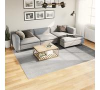 Rug 200x280 cm Grey 100% Polyester 3D Geometric Short Pile Soft Fluffy Home rug