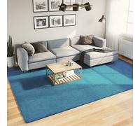 Rug 240x340 cm Turquoise 100% Polyester Short Pile Super Soft Teddy Cozy Living