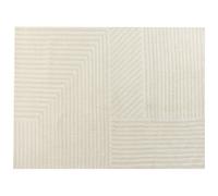 Beliani Rug ABEGUM Beige 300x400 cm Wool, Cream