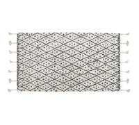 Rug AGADIR Off-White 80 x 150 cm Cotton