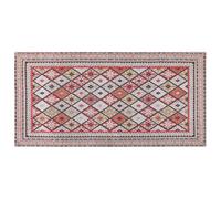 Rug ANADAG Red 80 x 150 cm Cotton