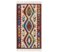 Rug AREVIK Multicolour 80 x 150 cm Kilim Wool