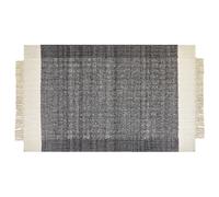 Rug ATLANTI Black 140 x 200 cm Wool