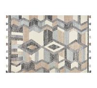 Beliani Rug AYGEZARD Multicolour 200x300 cm Wool Kilim, Multi