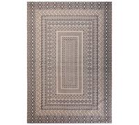 Beliani Rug Baglar Grey 160 X 230 Cm Jute
