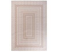 Beliani Rug Baglar White 160 X 230 Cm Jute
