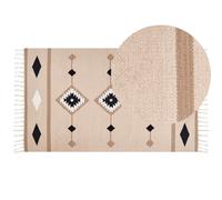 Rug BERDIK Multicolour 80 x 150 cm Cotton Kilim