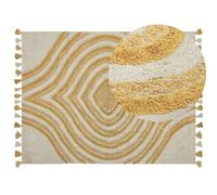 Rug BINGOL Yellow 160 x 230 cm Cotton
