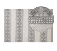 Rug BOZOVA Light Beige 140 x 200 cm Wool