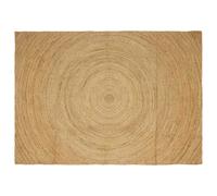 Rug Brown Jute 110x60 cm Modern Machine-Washable Indoor Natural Texture SoftMat