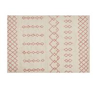 Rug BUXAR Beige 140 x 200 cm Cotton