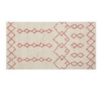 Rug BUXAR Beige 80 x 150 cm Cotton