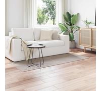 Rug Cream 150x80 cm Polyester Non-Slip Machine Washable Indoor Outdoor Mat Thick