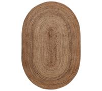 Rug DEMIRCI Beige 100 x 150 cm Jute