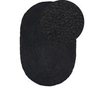 Beliani Rug DEMIRCI Black 160x230 cm Jute, Black