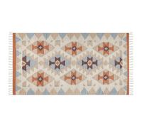Rug DILIJAN Multicolour 80 x 150 cm Cotton Kilim