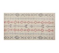 Rug DISPUR Beige 80 x 150 cm Cotton