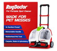 Rug Doctor Pet Portable Spot Cleaner with 2 x 500ml Pet Formula Cleaner