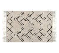 Rug ERLER Light Beige 160 x 230 cm Cotton