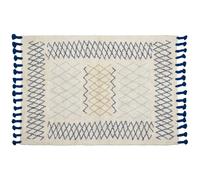 Beliani Rug ERZINCAN Beige 160x230 cm Cotton, Cream