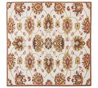 Rug EZINE Beige 200 x 200 cm Wool