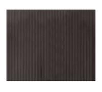 Vidaxl Rug Rectangular Dark Brown 80X100 Cm Bamboo