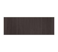 Rug Floor Mat Area Carpet Runner Rectangular Dark Brown Bamboo vidaXL