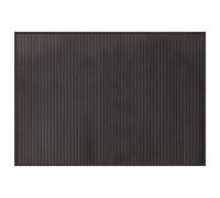 Rug Floor Mat Area Carpet Runner Rectangular Dark Brown Bamboo vidaXL